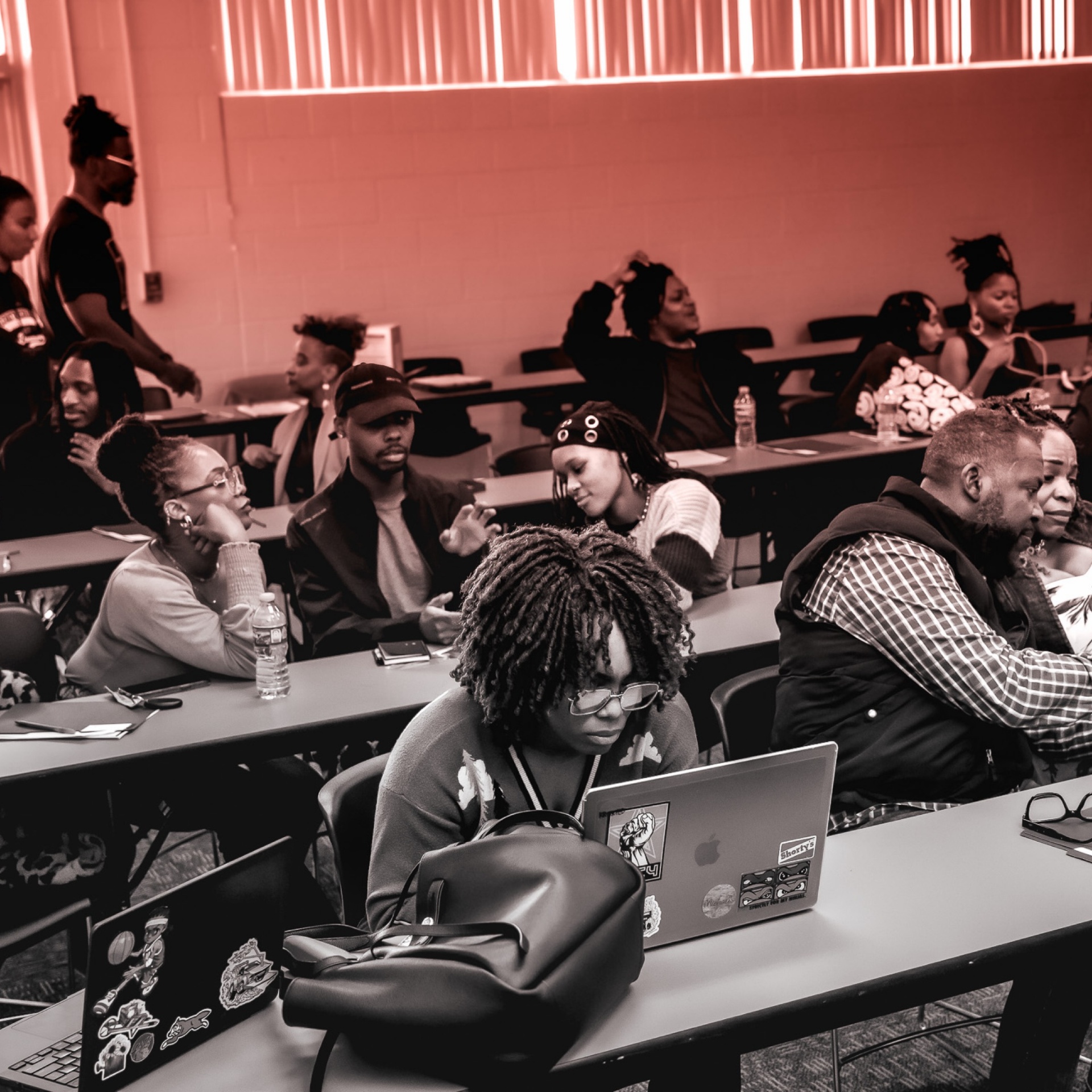B.I.D. Academy classroom in session